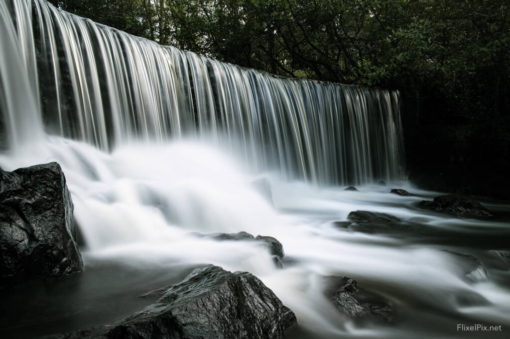 Crumlin Glenn Waterfall Long Exposure Photography in Northern Ireland